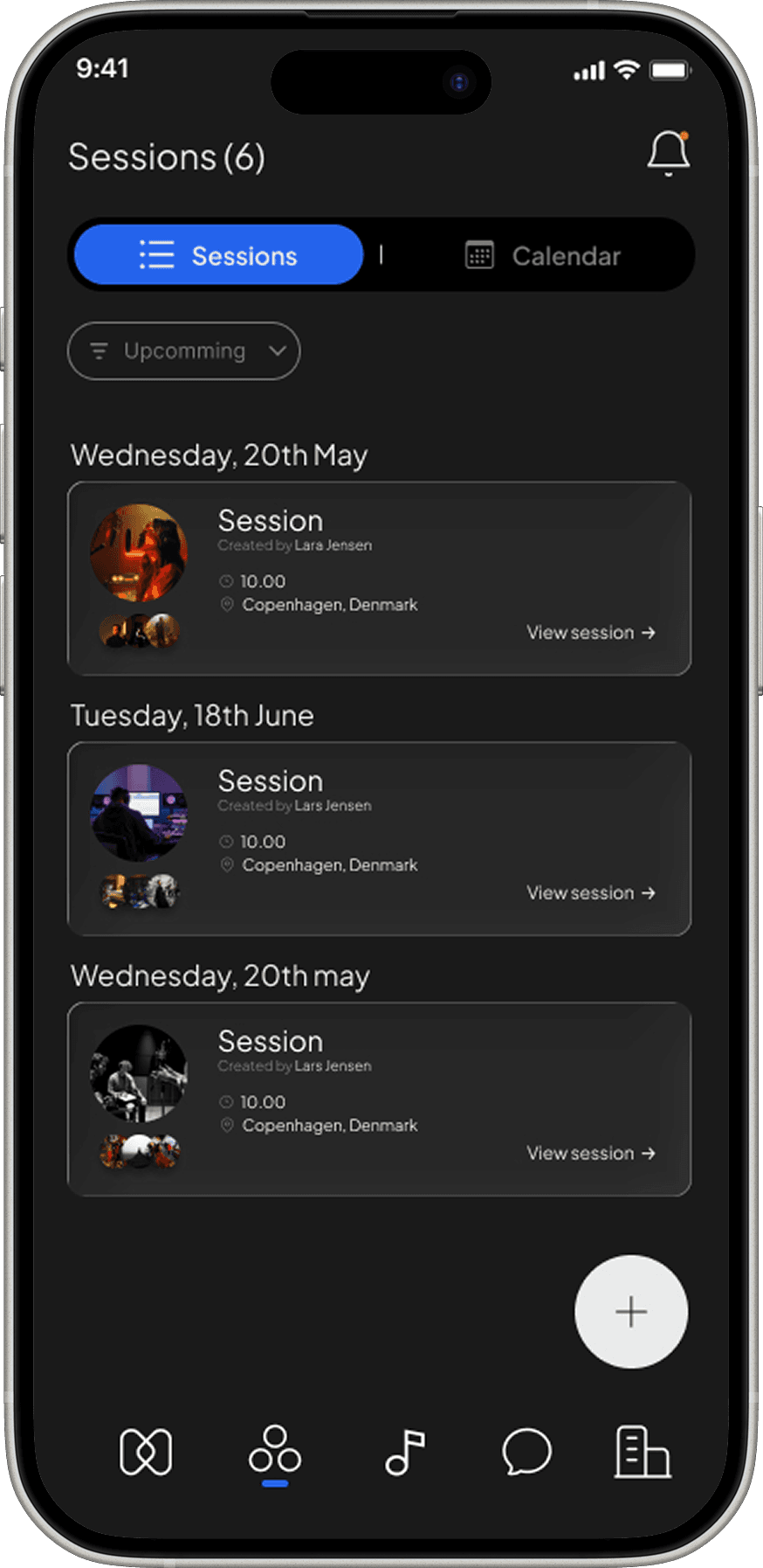 Create step screen